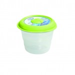 Round container blue, fuchsia, green CM.10XH.9 L.0,4