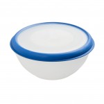 SALAD BOWL W/LID blue, fuchsia, green - Lt. 1,5