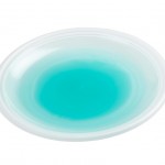 FRUIT PLATE CRYSTAL diam. 17 cm