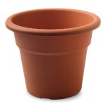 POT GREENTIME  18 x h 14,5 cm clay