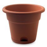 SELF WATERING POT GREENTIME  20 x h 16 cm clay