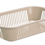 Bread basket cm 34x21xh8 taupe