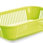 Bread basket cm 34x21xh8 lime green