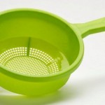 Strainer with handle diam.cm21 lime