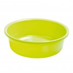 Round basin diam.35cm x h 11cm, Lt.7, lime