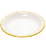 PICASSO - Soup plate diam.22 x h.3 cm assorted colors red, orange, yellow, green, blue, light blue