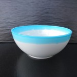PICASSO - Small bowl diam.12 x h 5 cm. - cc. 300 assorted colors red, orange, yellow, green, blue, light blue