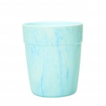Water glass cc. 330 grey marble