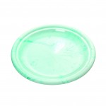 Fruit plate 17 x h 1,5 cm grey marble