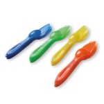Set 4 cutlery monocolor
