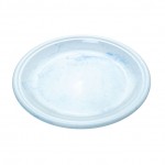 Dinner plate 25 x h 2 cm pink marble, green, blue