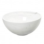 Salad bowl 28 x h 13 cm - Lt. 4,3 pink marble, green, blue