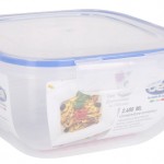 Square airtight container 2,4Lt