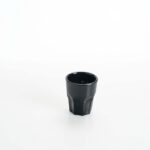 HO.RE.CA. SET 4 BLACK SMALL GLASSES