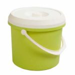 Bin diam. cm30xh32, capacity  lt.20 lime