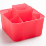 FROSTY SQUARE CUTLERY DRAINER 14 x 14 x h 11 cm