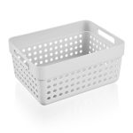 Set 2 organizer white and anthracite 15.15x11.5x7.5cm